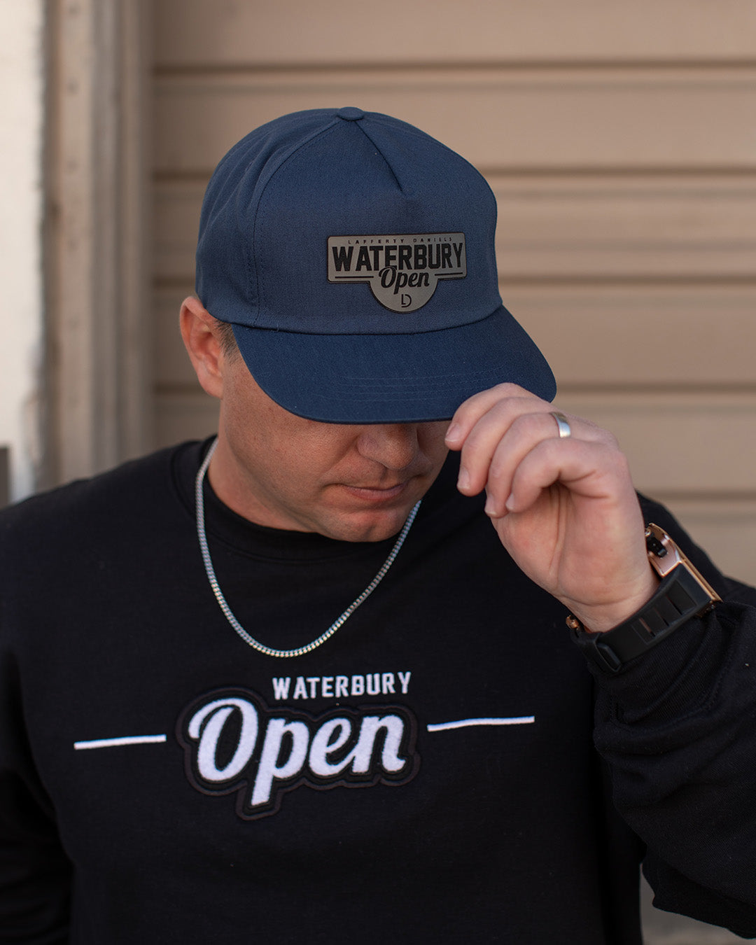 Blue Waterbury Open Hat